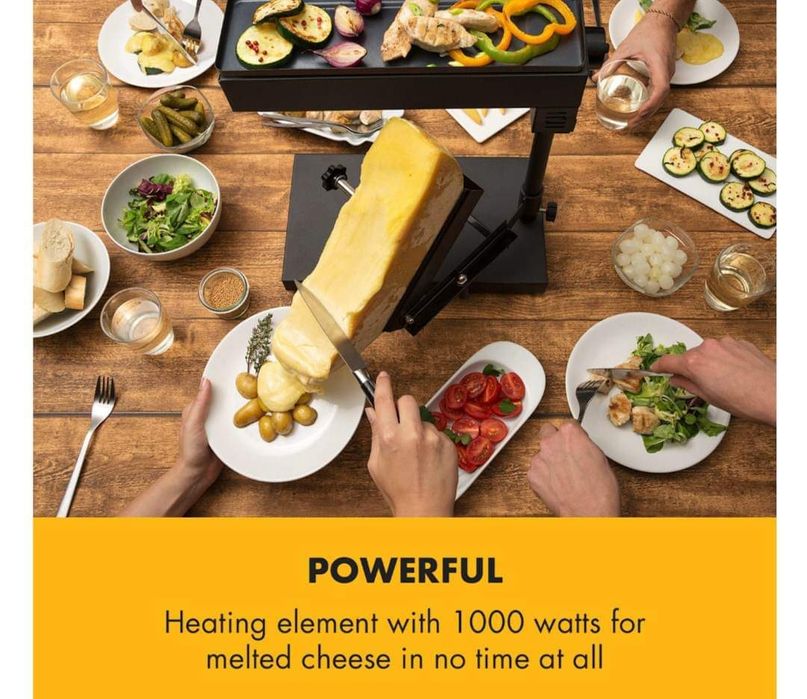 Grill raclette 1000W