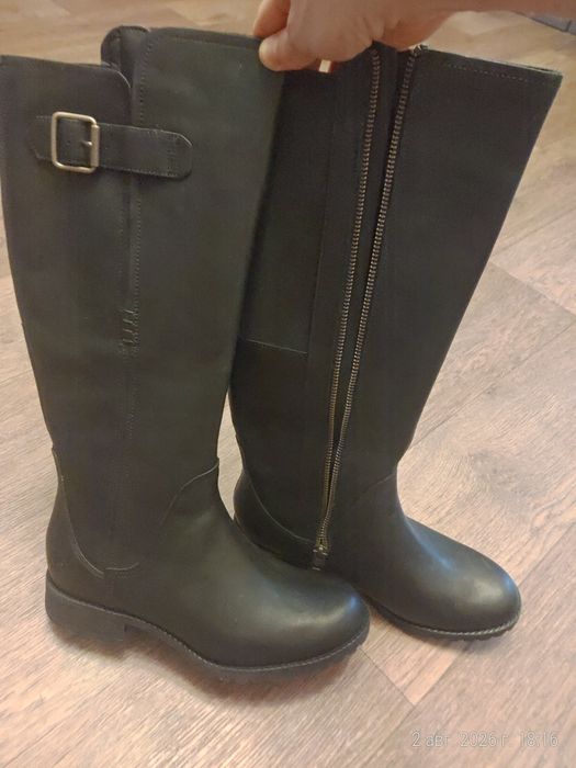 Нові шкіряні чоботи Timberland, 37-37.5 розмір