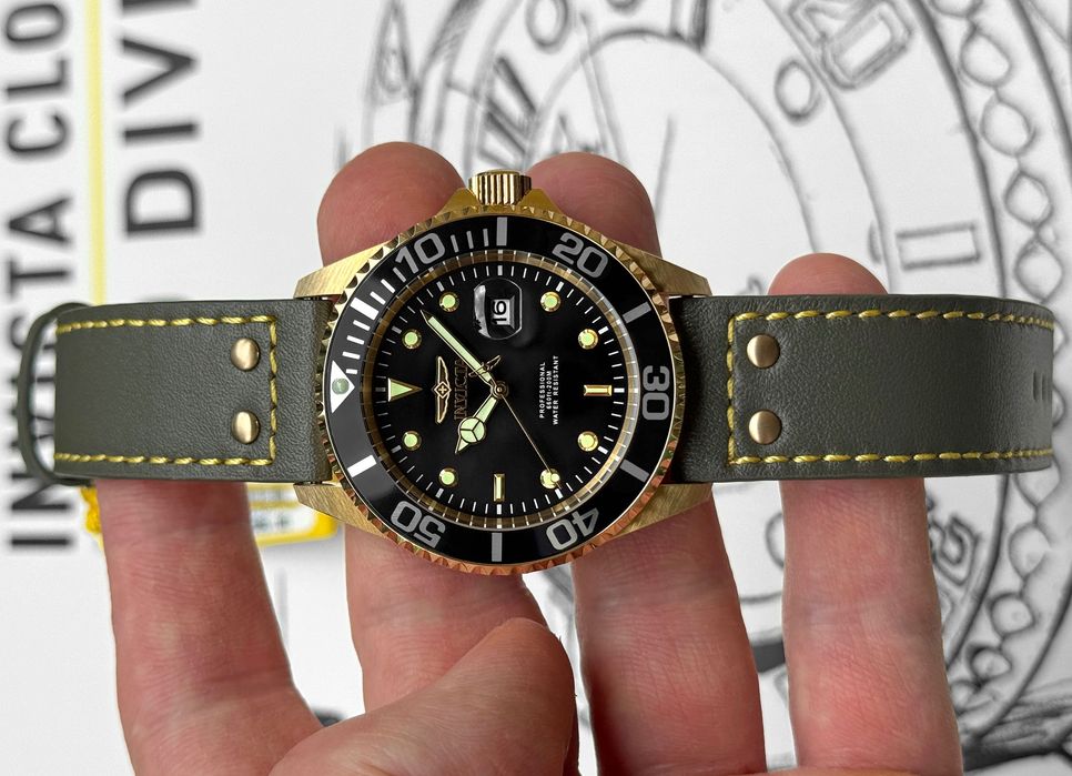 Годинник чоловічий Invicta Pro Diver 22075 43 мм 200 МТ