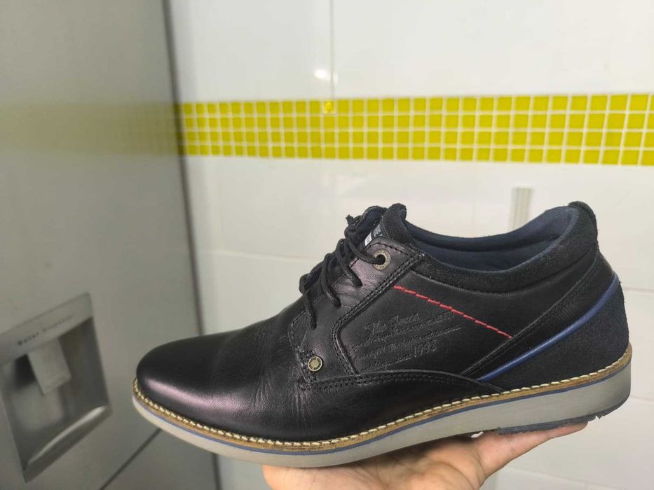 Sapatos pele The Force N40 C/novos
