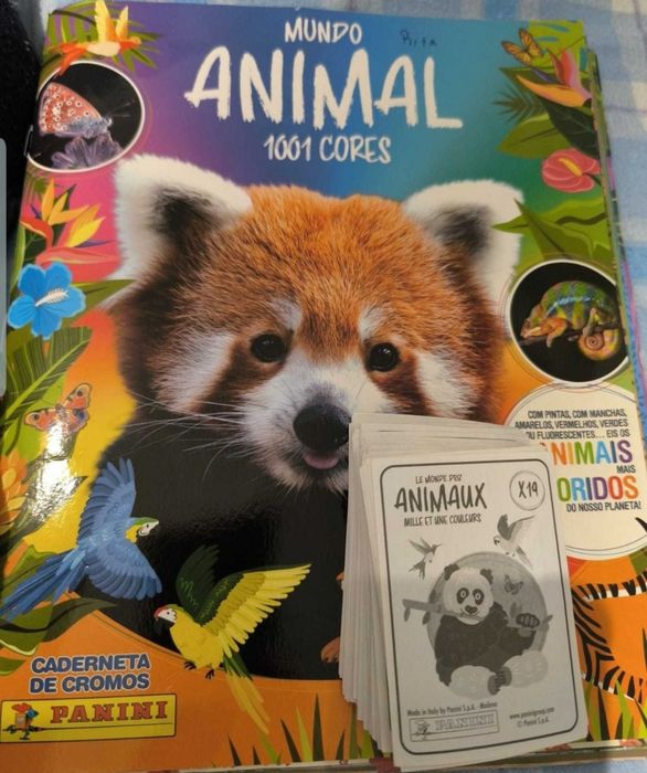 Cromos "Mundo Animal 1001 cores", Lisboa-Benfica