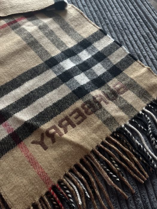 Szalik BURBERRY dwukolorowy