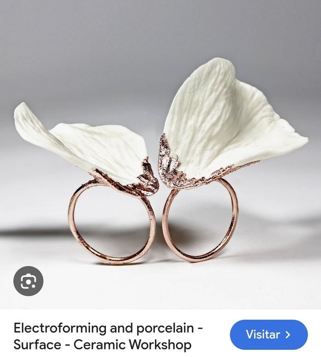 Kit completo Electroforming tecnica fabulosa para criar joias em cobre