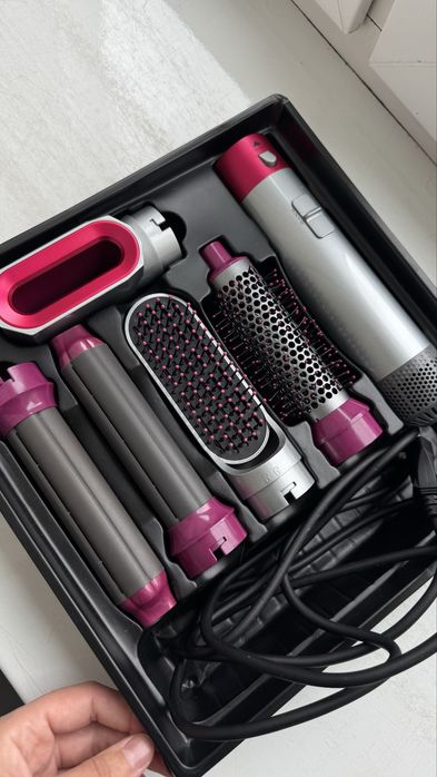 Фен під Dyson набір для волосся браш щітка накрутка волосся