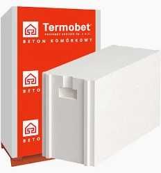 Bloczek BETON KOMÓRKOWY termobet kl 500, 18X24X59CM