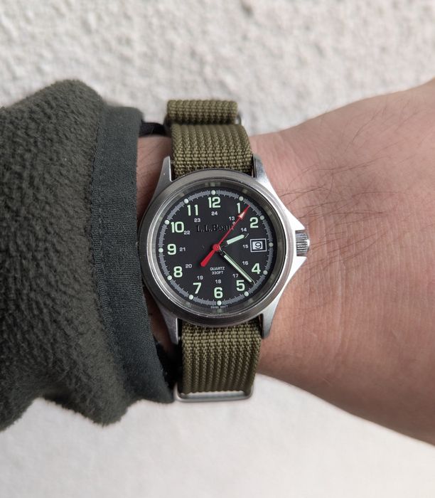 Годинник L.L.Bean Field Watch (Swiss Movt) вінтажний з США