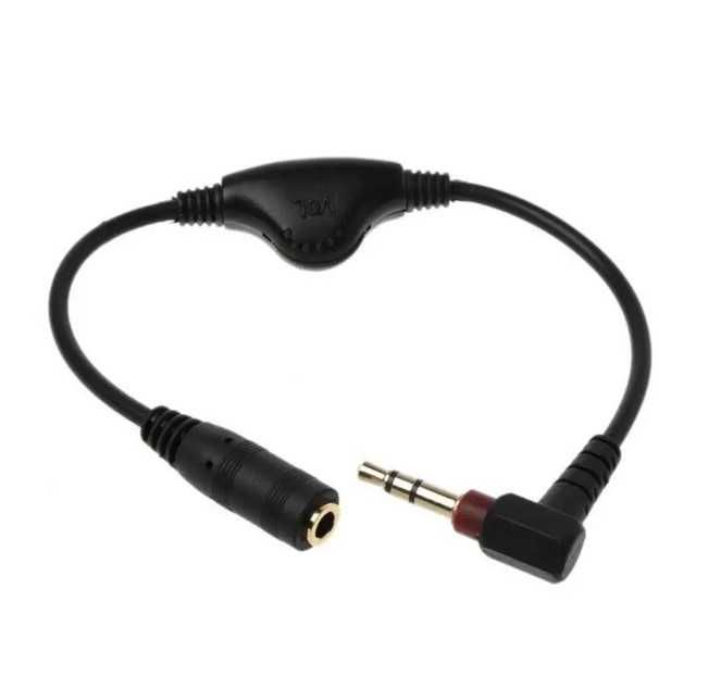 Переходник аудио сплиттер удлинитель 3.5 мм для наушников с микрофоном