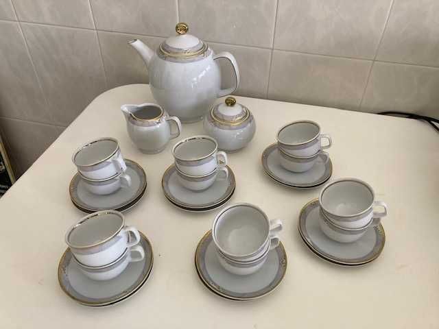 Serviço de café Wunsiedel, porcelana da Bavária