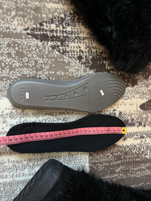 HÖGL damskie buty kozaki futrzane włochate