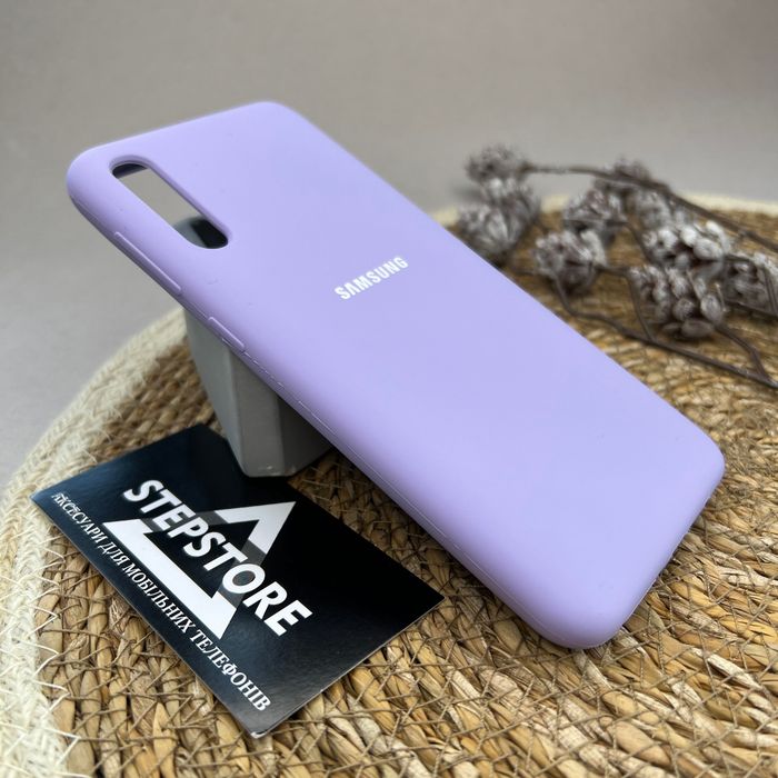 Чехол для Samsung A30s с микрофиброй противоударный силиконовый A50s