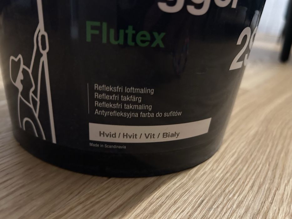 Farba biała do sufitów Flugger