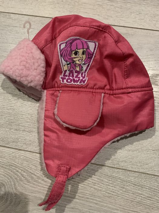 Nowa z mętką czapka Lazy Town od Disney