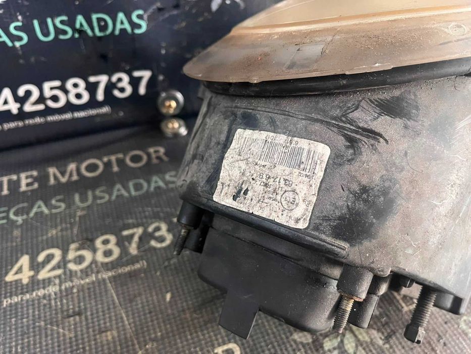 Otica frontal usada MINI R50 esquerda condutor farol