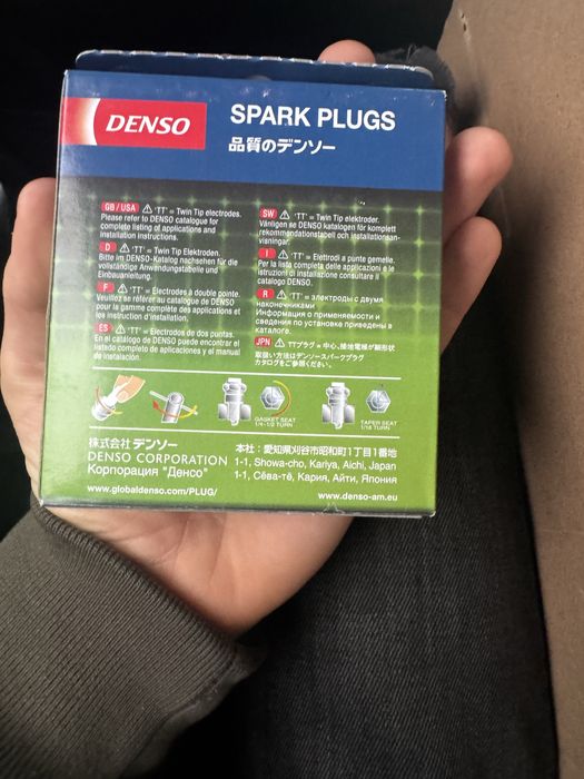 4x Świece Zapłonowe IRYDOWE Denso IKH20TT