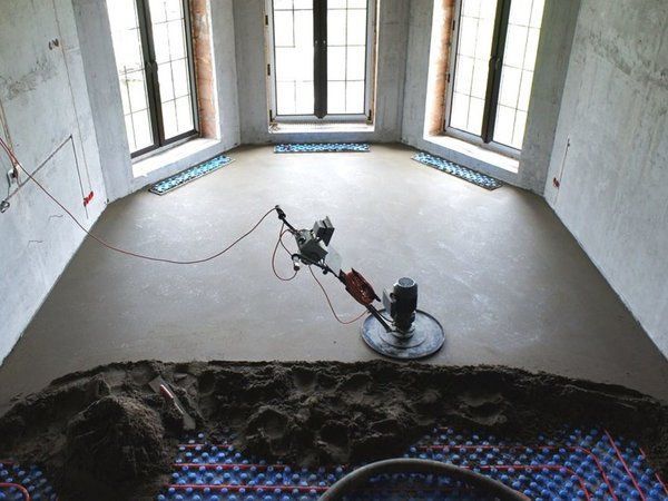 Машинна стяжка підлоги Одеса — 100 м² за 2 год, без води