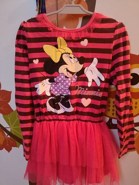 Sukienka Minnie Mouse, rozm. 128
