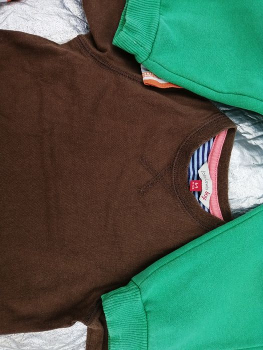 Zestaw, paka, komplet, golf, levis boy, spodnie, dres. R. 74