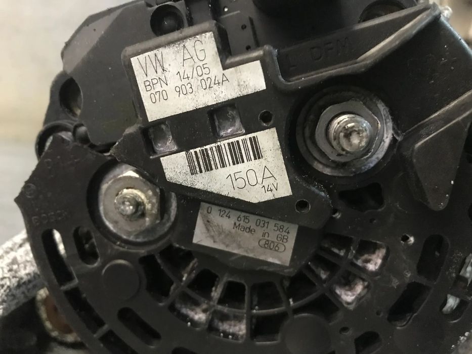 ALTERNADOR VOLKSWAGEN TRANSPORTER T5 2.5TDI 070903014A
