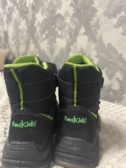 Ботинки 32р. - 21см черевики на хлопчика, термо-чоботи