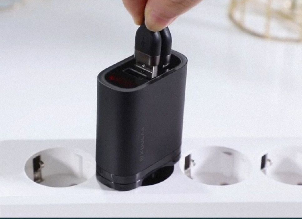 Carregador rápido - 3x USB