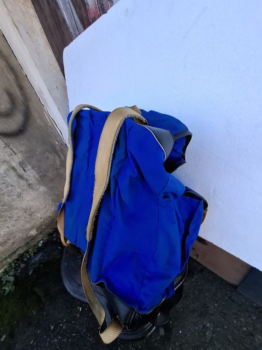 Plecak na stelażu prl