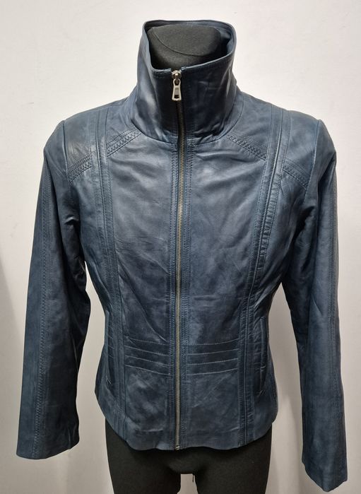 FABIANI roz. 38 M damska kurtka delikatna SKÓRA naturalna