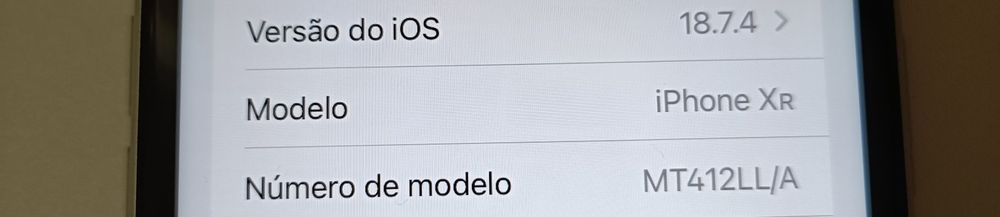 iPhone XR 256 gb Branco