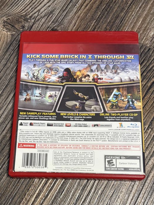 Lego Star Wars the complete saga ps3