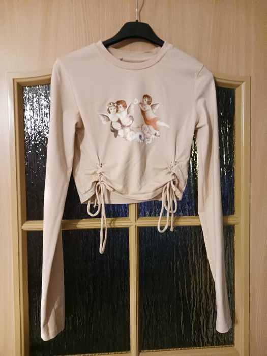 Bluzka z długim rękawem Crop top