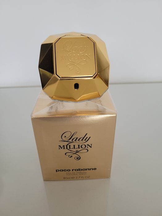 Puste opakowanie Lady Million Pacco Rabanne 80ml/ flakonik