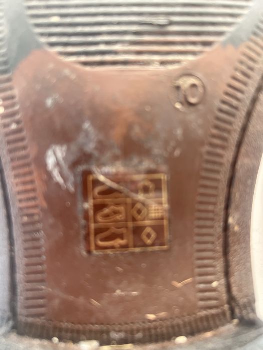 Классические мужские кожаные туфли монки (Англия).