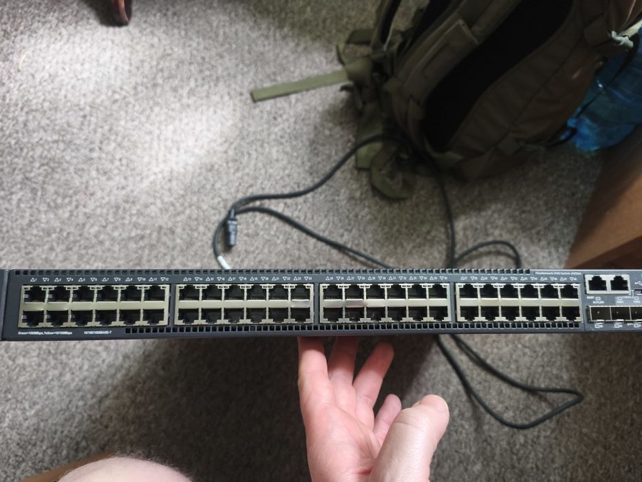 Switch hp patchpanel molex