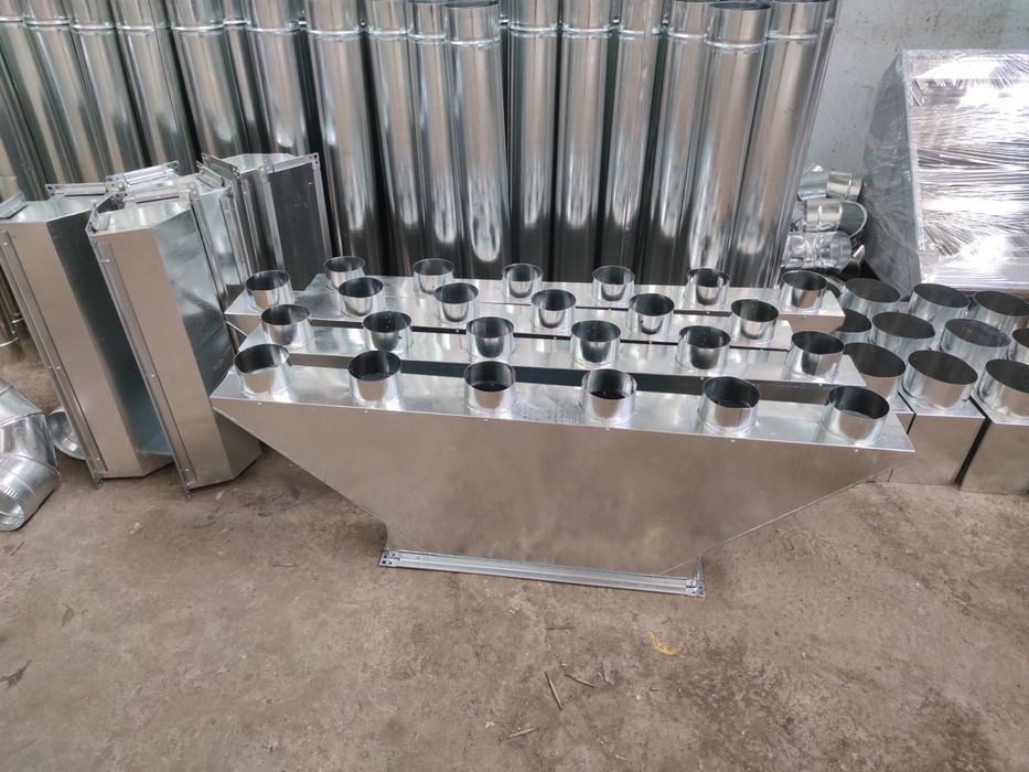 Вентиляція, витяжний зонт, димохід, кухонна витяжка, труба з оц. сталі