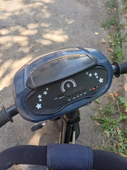 Дитячий велосипед Turbo trike, велосипед з батьківською ручкою
