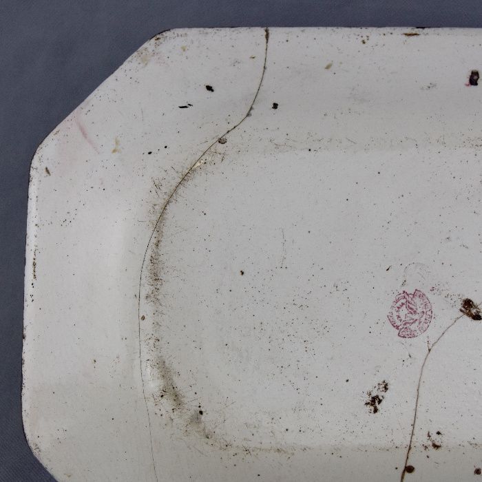 Travessa em Faiança das Devezas? Rosa, Estátua / Cavalinho – 34,5 cm