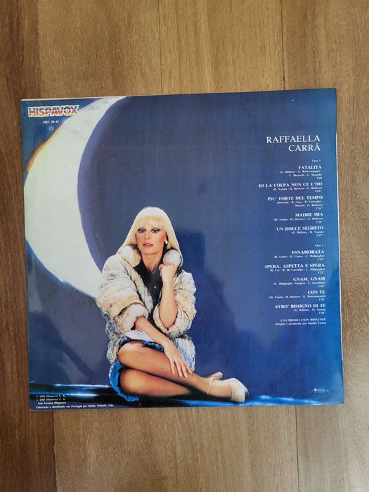 Disco Vinil | "Fatalità", Raffaella Carrà