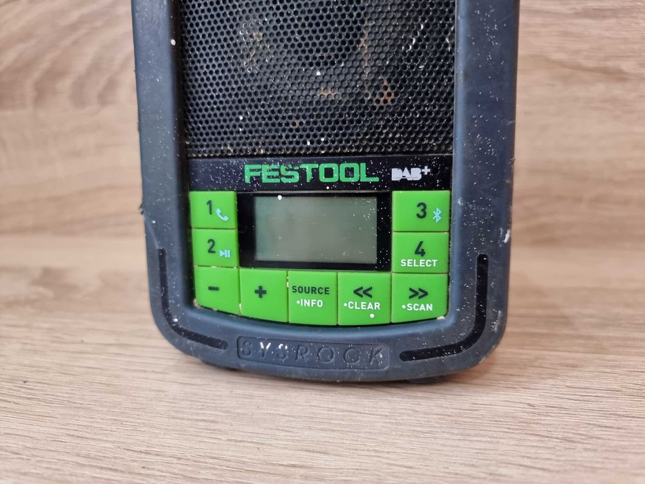 Radio budowlane Festool BR 10 DAB + Stan Dobry Okazja!