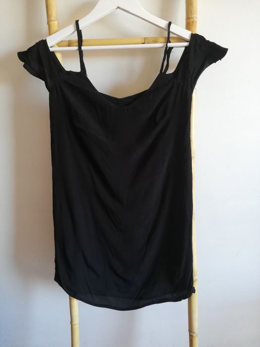 Vestido preto Bershka