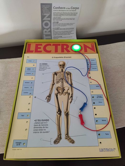 Jogo Conhece o Corpo Humano Como Novo - pouco uso