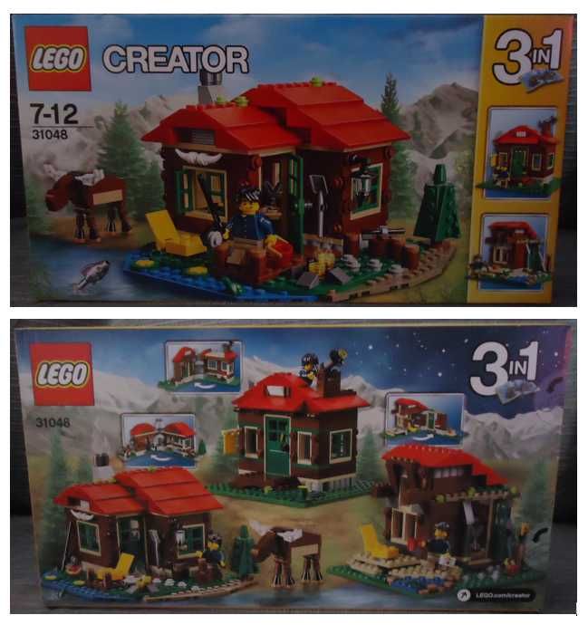 LEGO® Creator Casas 31038, 31069, 31035 e 31048 - Novos