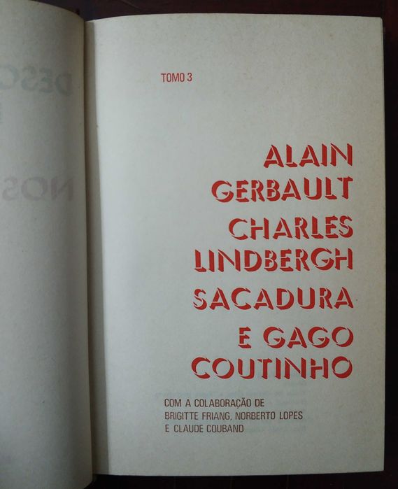 Livros "Descobridores e Pioneiros do nosso Tempo"