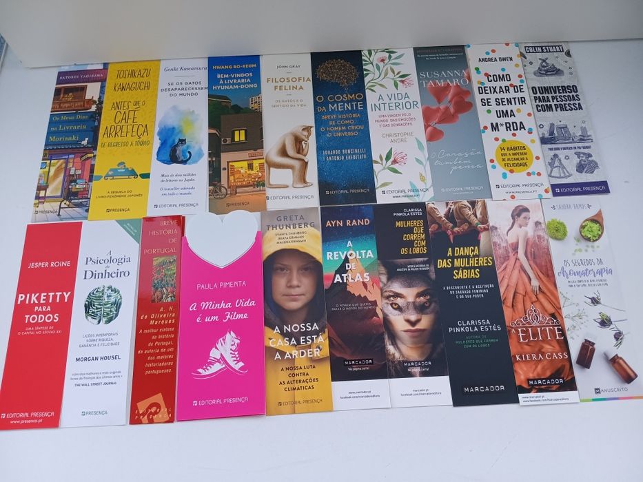 Marcadores de livros - Conj. 1
