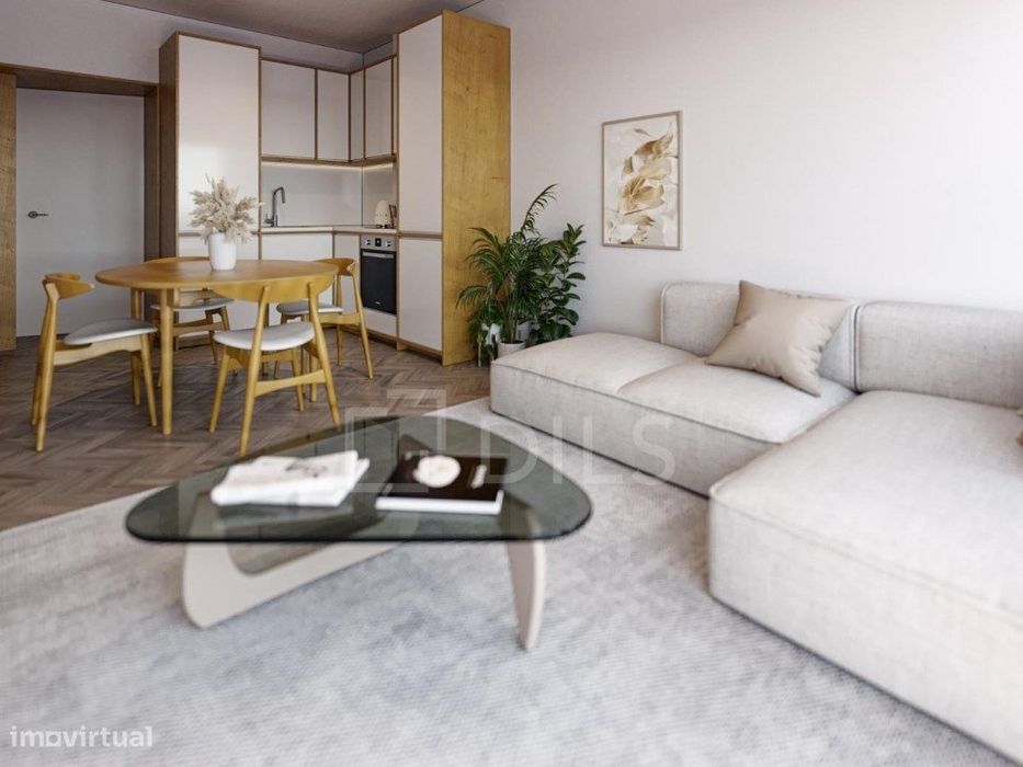 Apartamento T1, num novo empreendimento na Avenida do Aliados, no P...