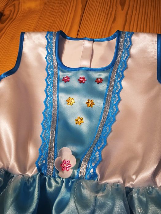 Nowy Strój Elsy 116-122 ELSA Królewna