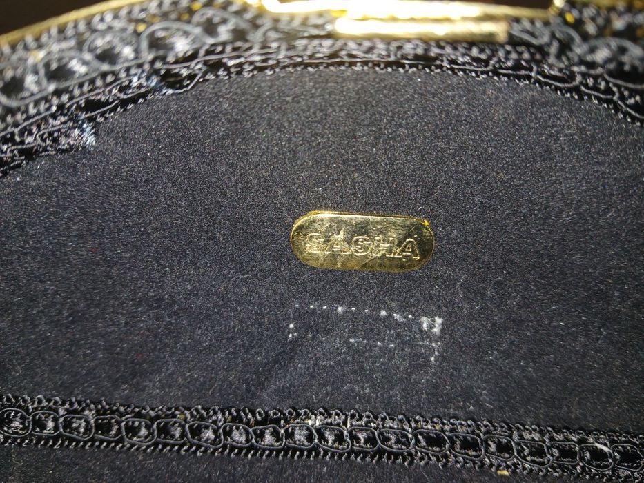 mala clutch de festa dourada