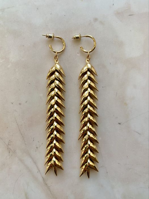 Сережки колоски Bevza довгі