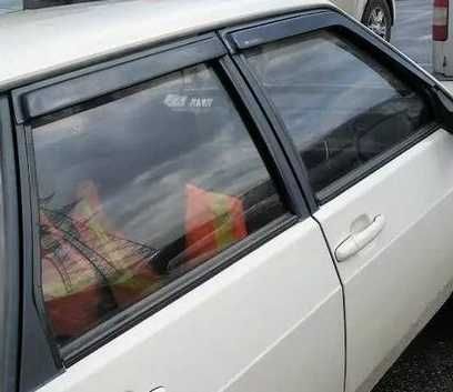 Комплект обвісу дефлекторів Ваз 2114-15(капот, бок.вікна,зад.скло)