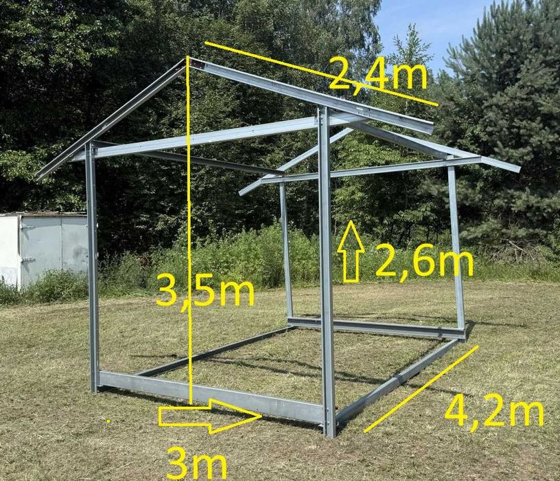 Konstrukcja Magnelis Domek Altana
