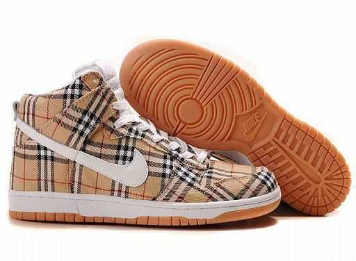 SZTOS Nike Dunk Burberry Hi-Top Sneakers Oryginał Limited