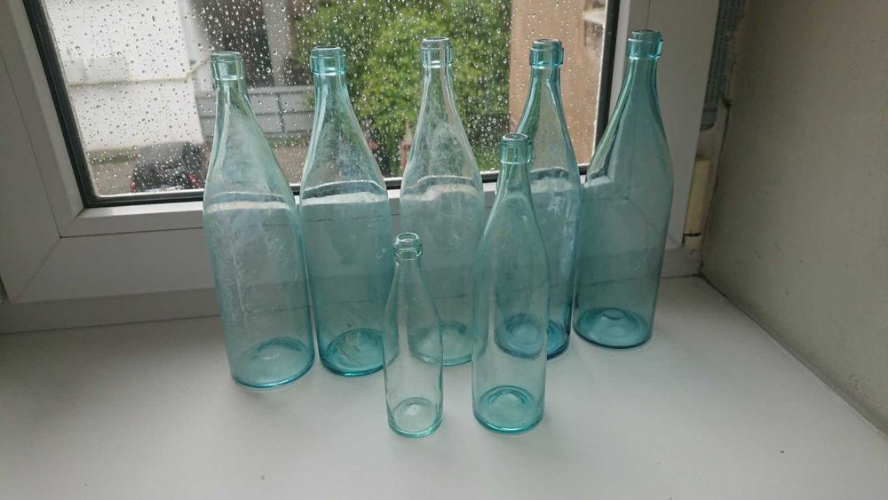 Винтажные пустые бутылки СССР